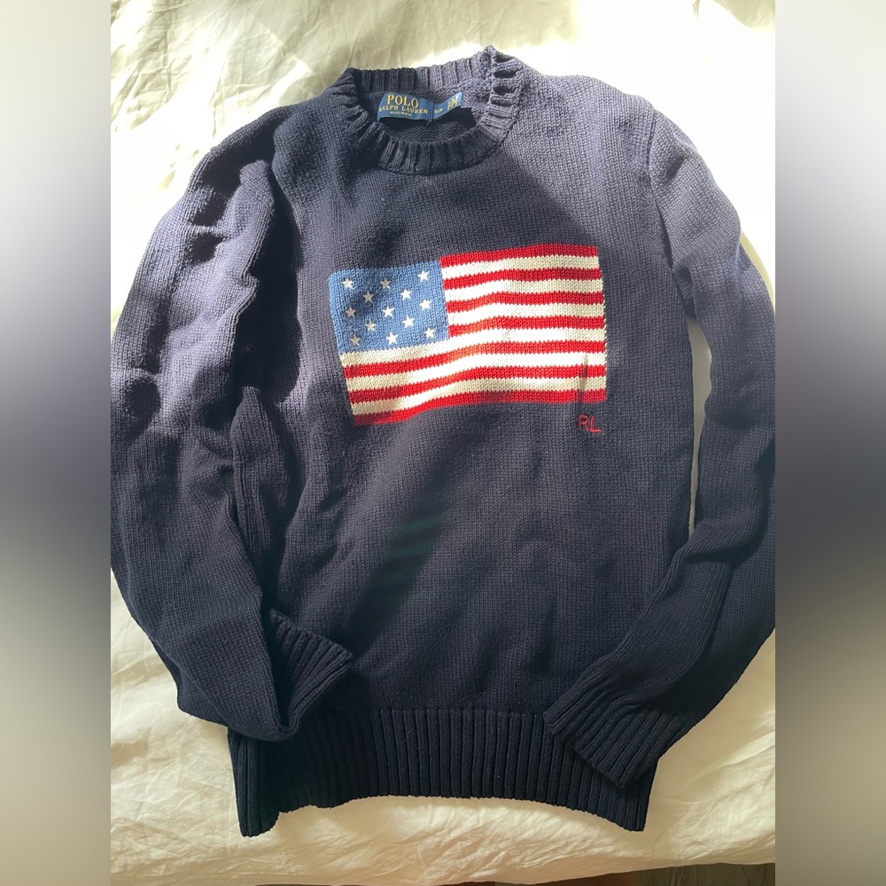 Polo Ralph Lauren American Flag Sweater
